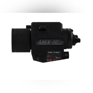 Insight Tech Gear M6X Tactical Illuminator Flashlight with Laser in Black